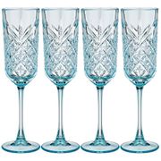 набор фужеров для шампанского из 4 шт.timeless топаз 175 мл