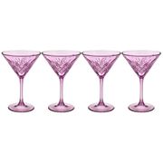 набор фужеров из 4 шт.timeless аметист 230 мл