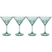 набор фужеров для коктейлей из 4 шт.timeless изумруд 230 мл