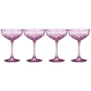набор фужеров для коктейлей из 4 шт.timeless аметист 255 мл