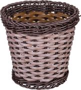 корзинка темное плетение 15*14 см (кор=180 шт.)