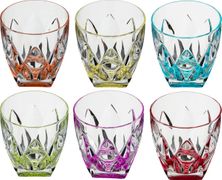 набор стаканов для виски из 6 шт. кувшинка 320 мл. высота=10 см.