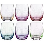 набор стаканов из 6 шт. viola 300 мл. высота=9,5 см