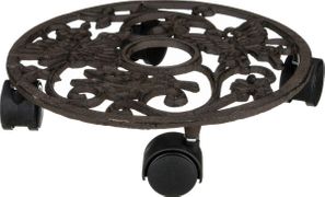 подставка под цветы диаметр=27 см. высота=8 см. (мал=2шт./кор=8шт.)