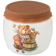 банка с силиконовой крышкой мед 750мл (кор=18шт.)
