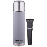 термос agness со съемным фильтром 750 мл (кор=24шт.)