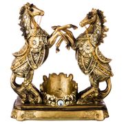 подставка под бутылку кони 28*14*30 см. (кор=4шт.)