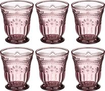 набор стаканов для воды из 6 шт.марсала 250 мл. высота=10 см. (кор=6набор.)