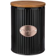 емкость agness черное золото д/сып. прод. сахар д.=11 см высота=15 см без уп. (кор=12шт.)