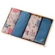 набор салфеток  из 4-х шт шебби шик,40х40см 100% х\б