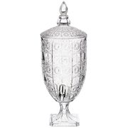 диспенсер для напитков лимонадница muza crystal 4,8л. 19*19 см. высота=54,5 см. (кор=2шт.)