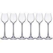 набор стопок из 6 шт. columba 90 мл высота=19 см (кор=8набор.)