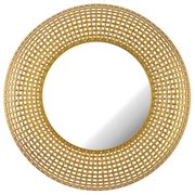 зеркало настенное swiss home диаметр=72 см цвет: золото (кор=4шт.)