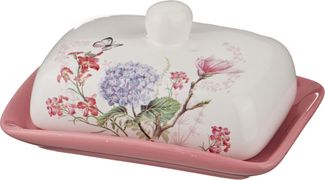 масленка магнолия 17*12 см. высота=10 см. (кор=32шт.)