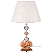 светильник с абажуром высота=51 см. диаметр=30 см. патрон е14