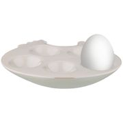 подставка для 5 яиц курочка 18,5*17,5*3,5 см без упаковки (мал-4 шт./кор=24 шт.)