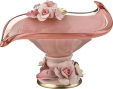 чаша декоративная 16*18 см.высота=13 см.