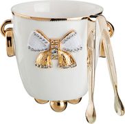 ведерко для льда venezia 400 мл + щипцы для льда (кор=24шт.)