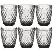 набор стаканов пина из 6шт. серия muza color 270мл. / в=10 см (кор=6наб.)