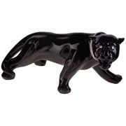 декоративное изделие черная пантера средняя 36*17 см. высота=17 см.