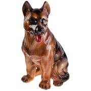 декоративное изделие немецкая овчарка 35*25 см. высота=50 см.