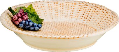 блюдо виноград диаметр=30 см.высота=6 см.