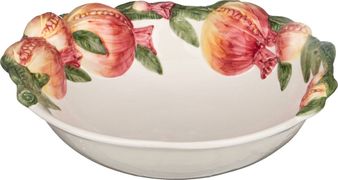 блюдо гранаты 33*31 см. высота=11 см. (кор=1шт.)