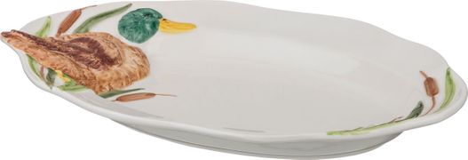 блюдо овальное утка 43*27 см.высота=5 см. (кор=1шт.)