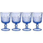 набор фужеров для вина из 4 шт.timeless сапфир 320 мл