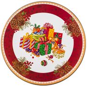 поднос коллекция рождественская сказка 33*33 см без упаковки (мал=12шт./кор=24шт.)