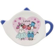 подставка под чайные пакетики 12*8,5*1,5 см. (кор=144шт.)