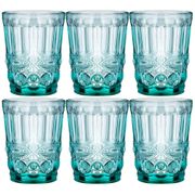 набор стаканов серпентина из 6шт. серия muza color 270мл. / в=10 см (кор=6наб.)