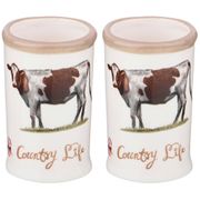 набор подставок  под зубочистки из 2 шт. country life 3,6*3,6*6 см