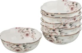 набор розеток диана из 6 шт.диаметр 10 см. (кор=24набор.)