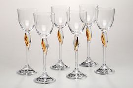 набор рюмок из 6 шт.флер 60 мл. высота=18 см. (кор=8набор.)
