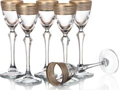 набор рюмок из 6 шт. элизабет 70 мл. высота=18 см.(кор=8набор.)