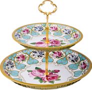 этажерка agness 2-х ярусная диаметр=26/19 см.высота=22 см. (кор=36шт.)