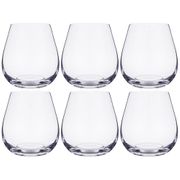 набор стаканов из 6 шт. columba 380 мл высота=9,5 см (кор=1набор.)