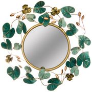 зеркало настенное коллекция цветочная симфония 71,8*75,6*6,4 см диаметр=37 см (кор=2шт.)