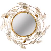 зеркало настенное коллекция цветочная симфония 59,7*55,9*4,4 см диаметр=30 см (кор=4шт.)