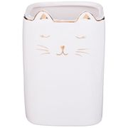 подставка для столовых приборов  коллекция  белый котик 9,8*9,4*14 см без упаковки (мал-4 шт./кор=