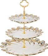 фруктовница 3-х ярусная 34/26/21 см.высота=36 см. (кор=6шт.)