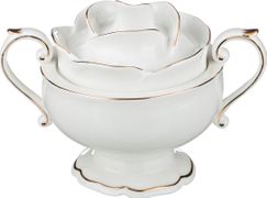 сахарница цветочная симфония 400 мл 19*13*14 см (кор=24шт.)