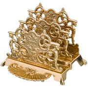 подставка для бумаг 2х секционная 17х15 см высота 13,5 см