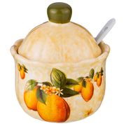 сахарница лимоны 10*10*12 см. 280 мл. (кор=36шт.)