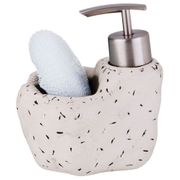 комплект:дозатор для моющего средства 400 мл.+губка 12*12*14 см.(кор=24комп.)