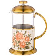 френч-пресс agness корейская роза 600 мл