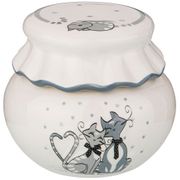 банка для меда ля мур 170 мл. 10*10 см. высота=9 см. (кор=48шт.)