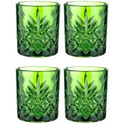 набор стаканов из 4 шт.timeless малахит 210 мл