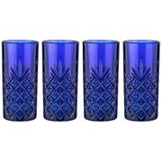 набор стаканов из 4 шт.timeless лазурит 295 мл